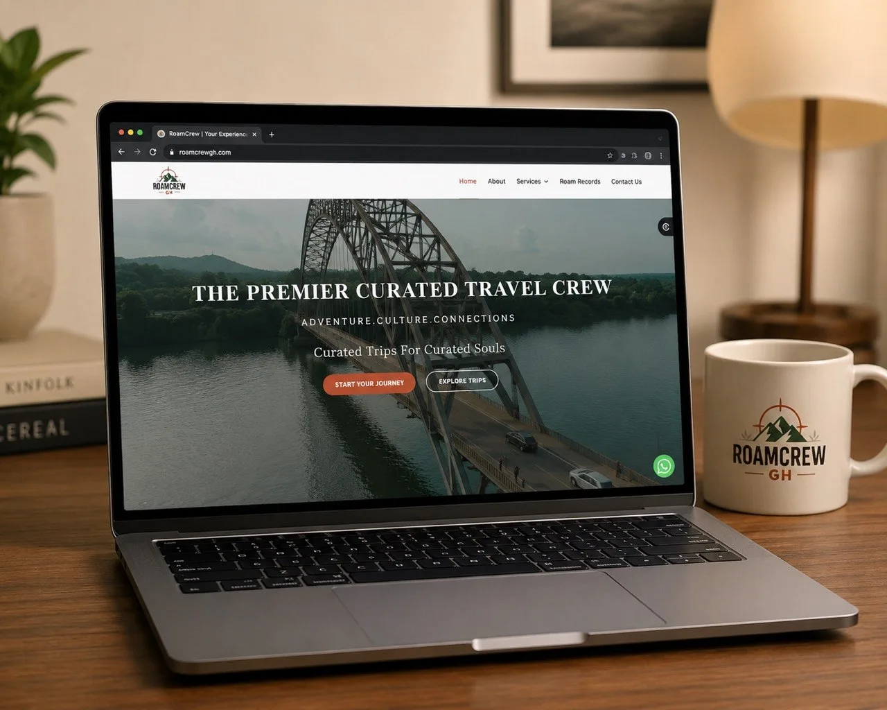 Roam Crew – custom web development by Theios Creative